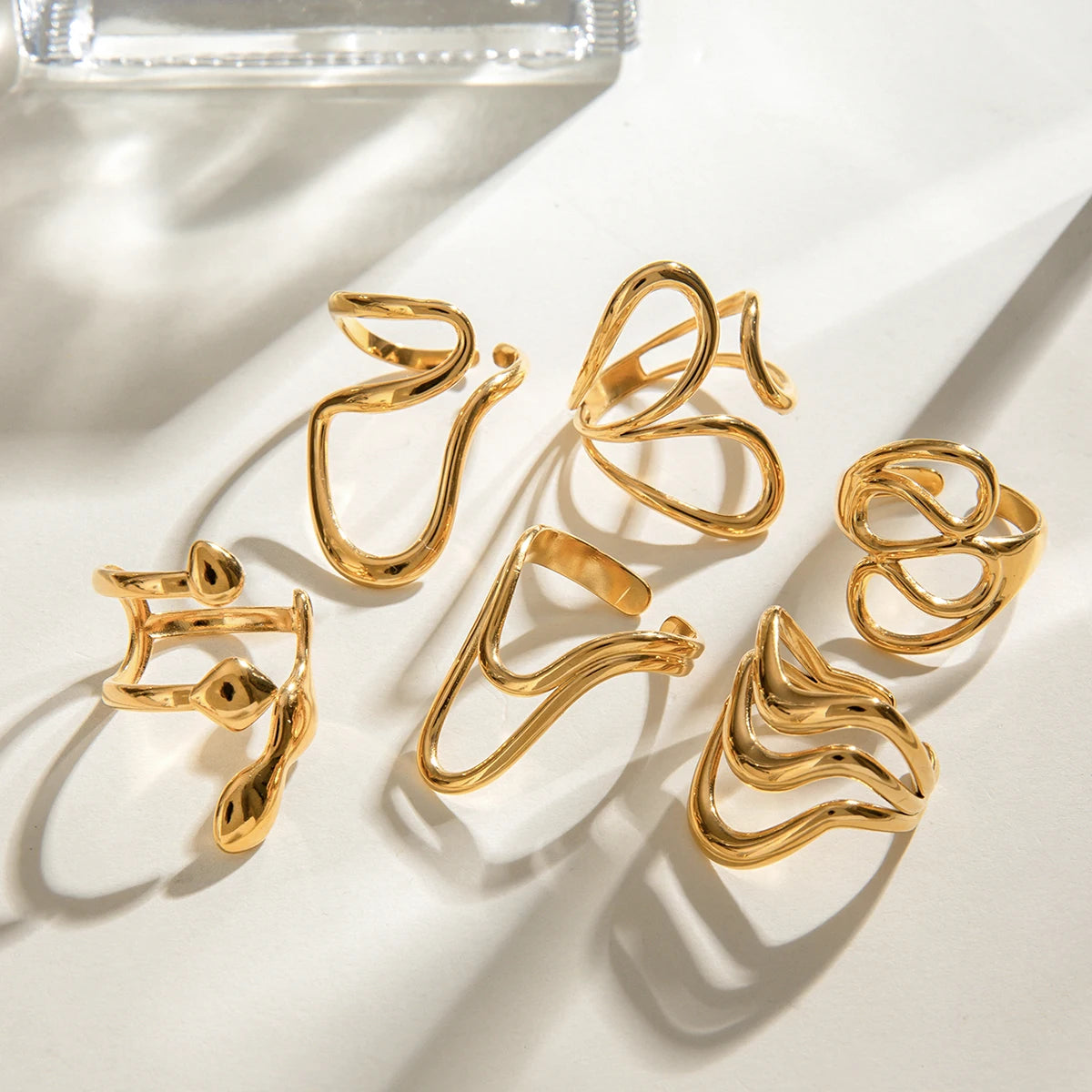 Liquid Gold Collection - Artisan Open Ring