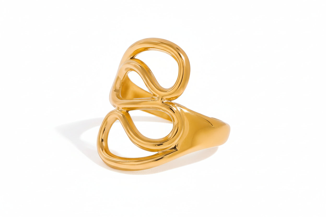 Liquid Gold Collection - Artisan Open Ring