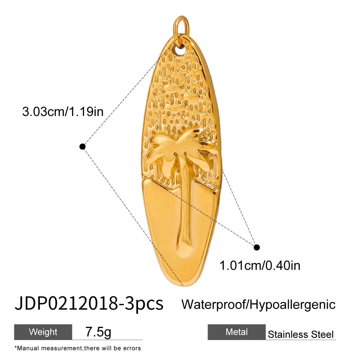 Zora Ocean Vacation 18K Gold Plated Stainless Steel Starfish Shell Pendant DIY Accessories Making Supplies for Necklace Bracelet