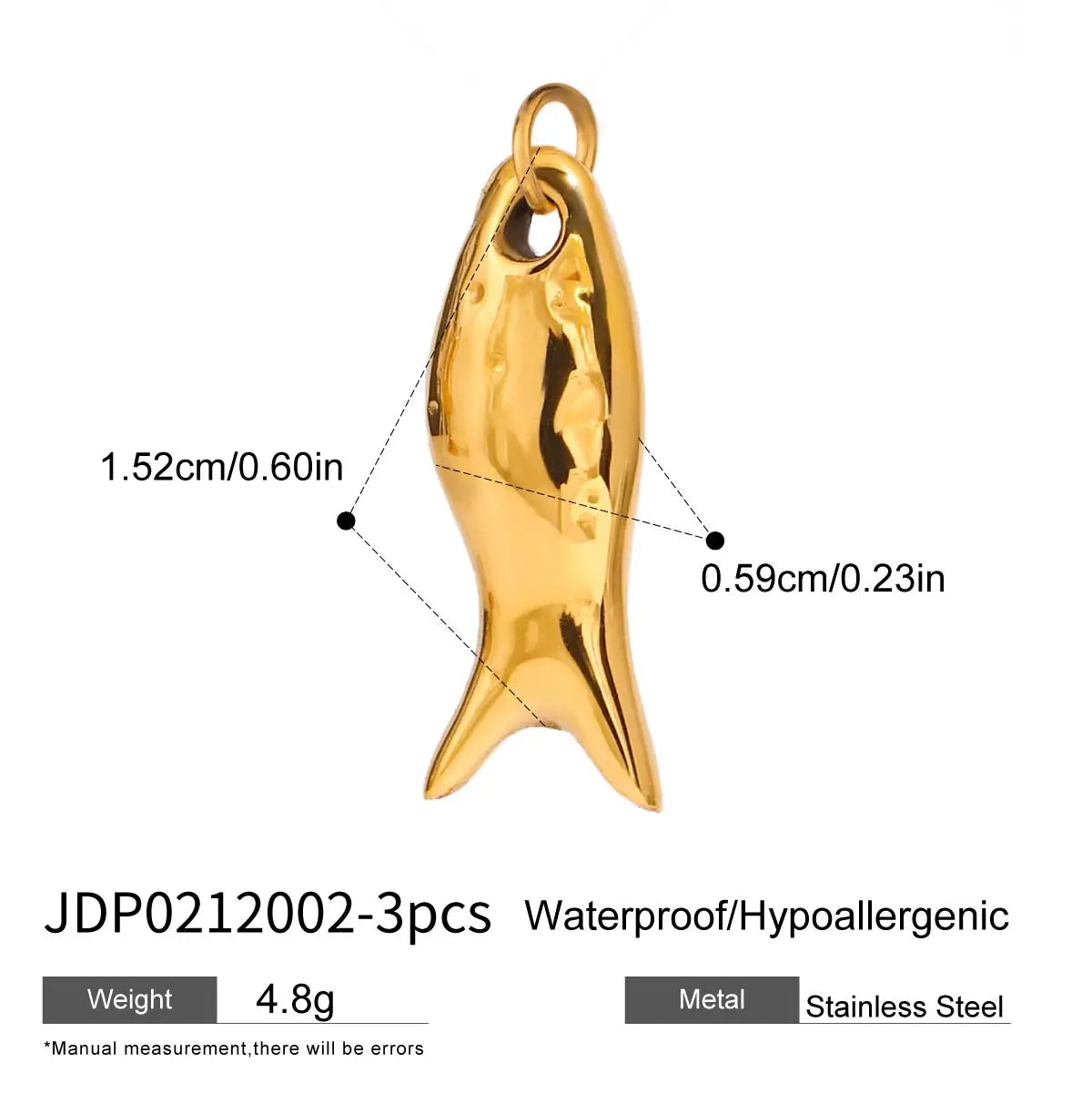 Zora Ocean Vacation 18K Gold Plated Stainless Steel Starfish Shell Pendant DIY Accessories Making Supplies for Necklace Bracelet