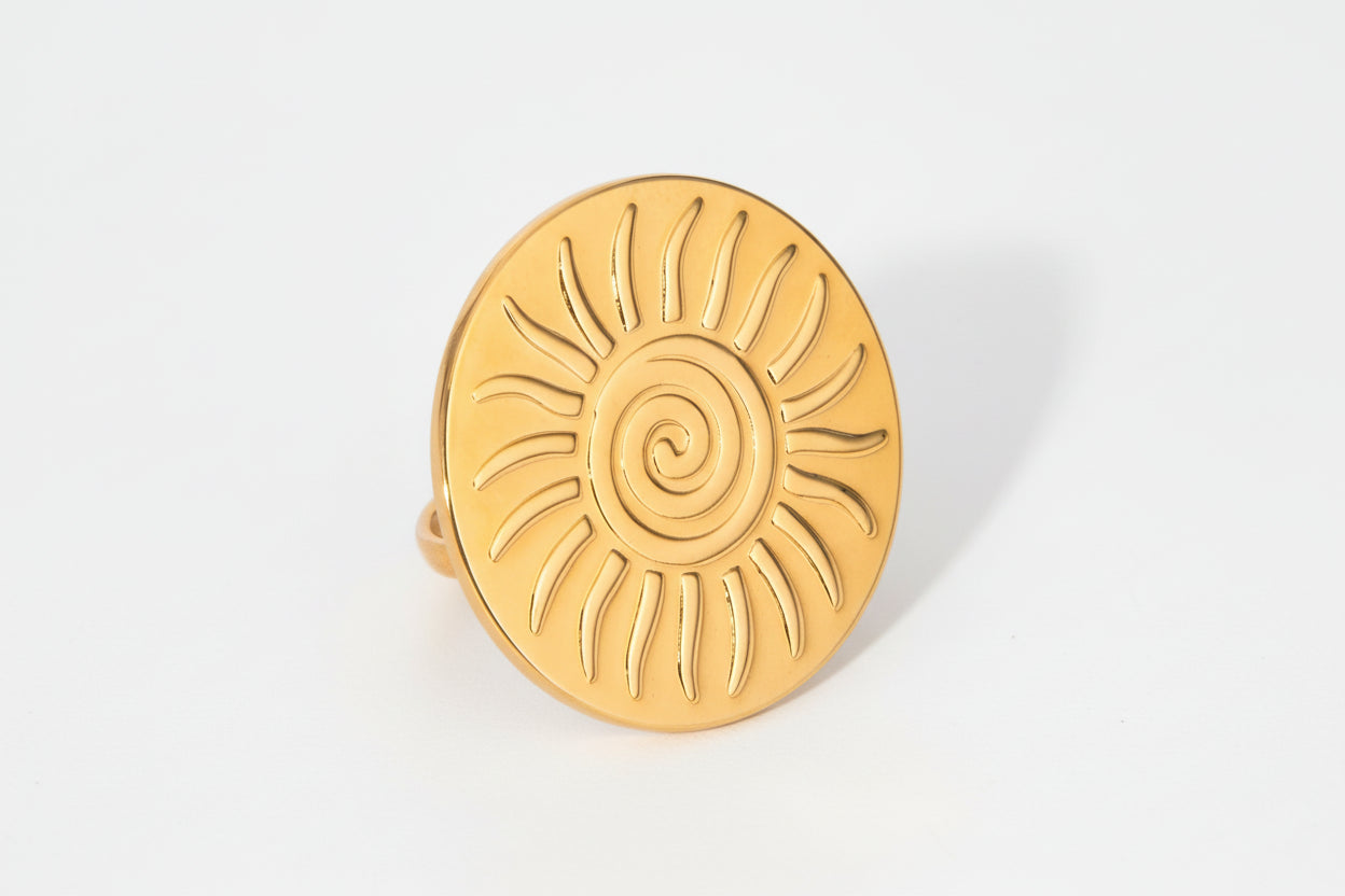 Signature Collection Open Ring - 18K Plated Stainless Steel