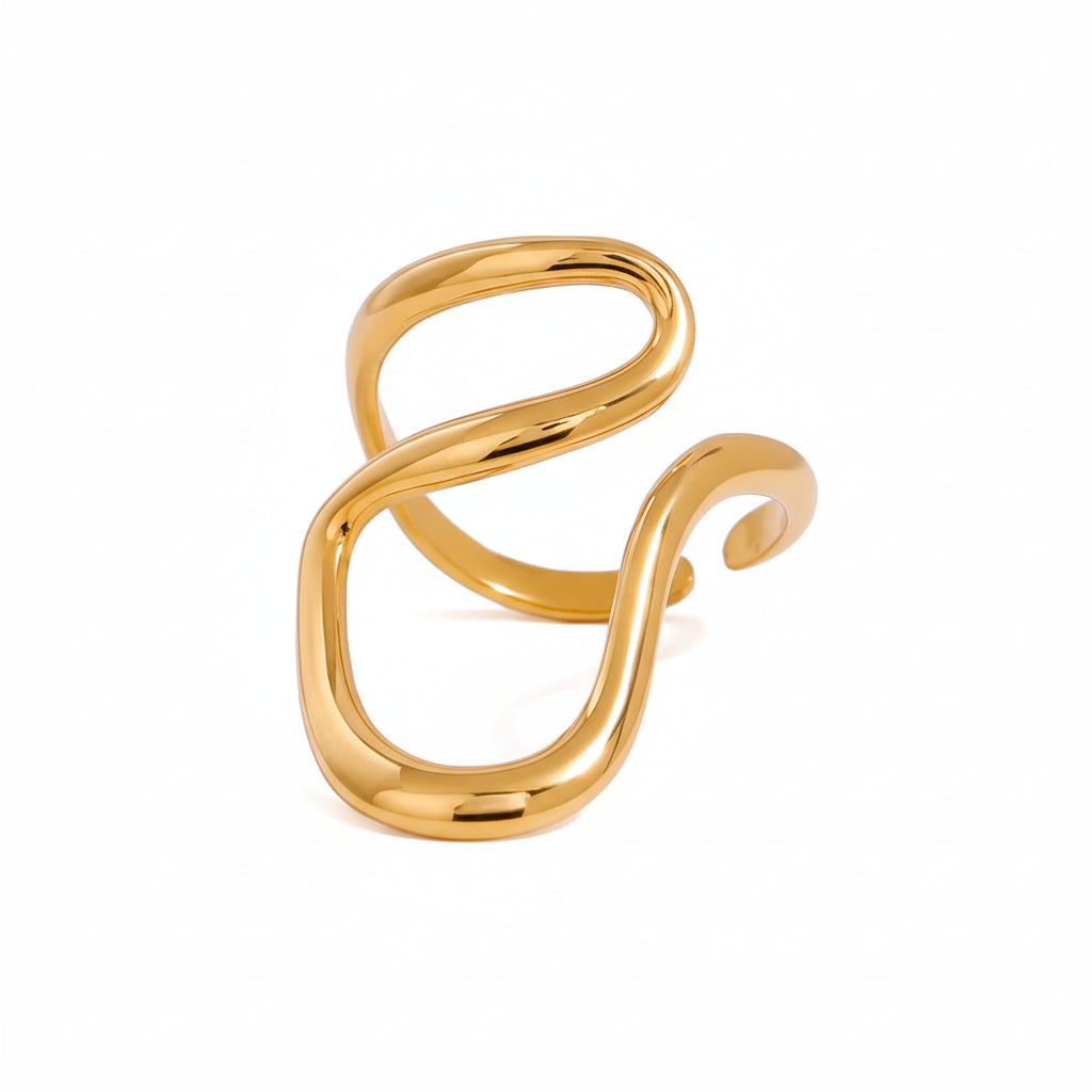 Liquid Gold Collection - Artisan Open Ring