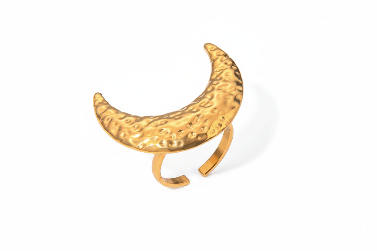 Signature Collection Open Ring - 18K Plated Stainless Steel