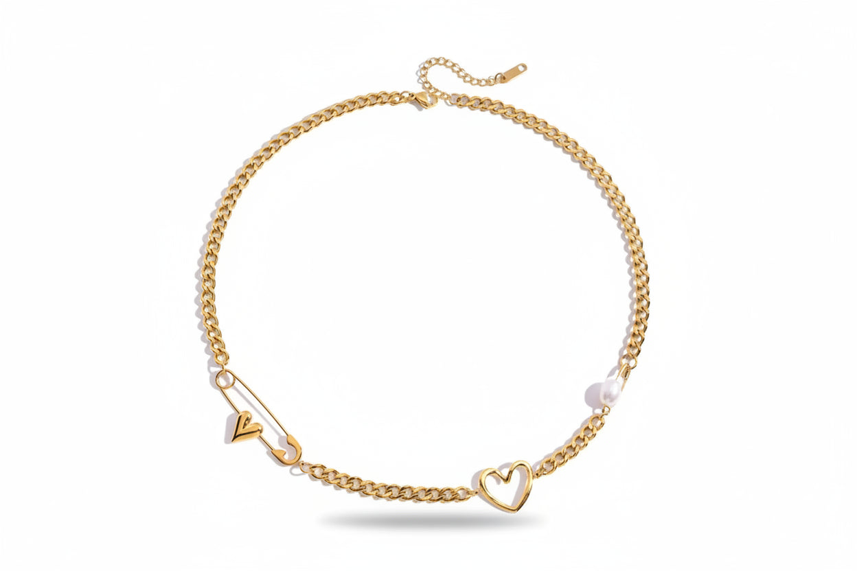 Designer Pendant Necklace Collection - 18K Gold Plated