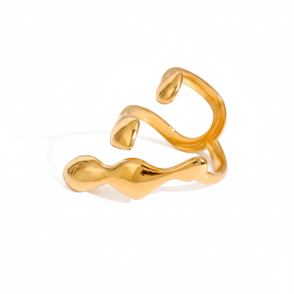 Liquid Gold Collection - Artisan Open Ring