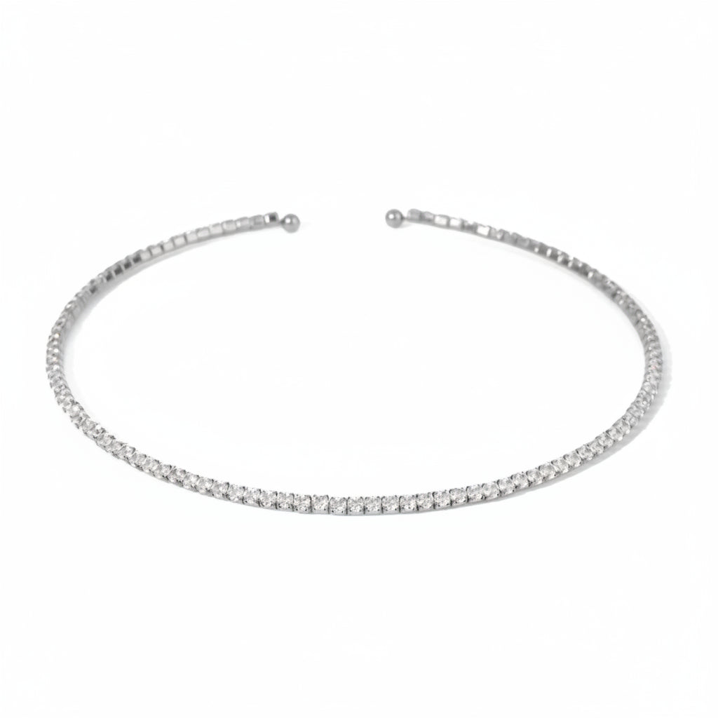 Zircon Layered Bracelet – 18K Gold Plated Stainless Steel