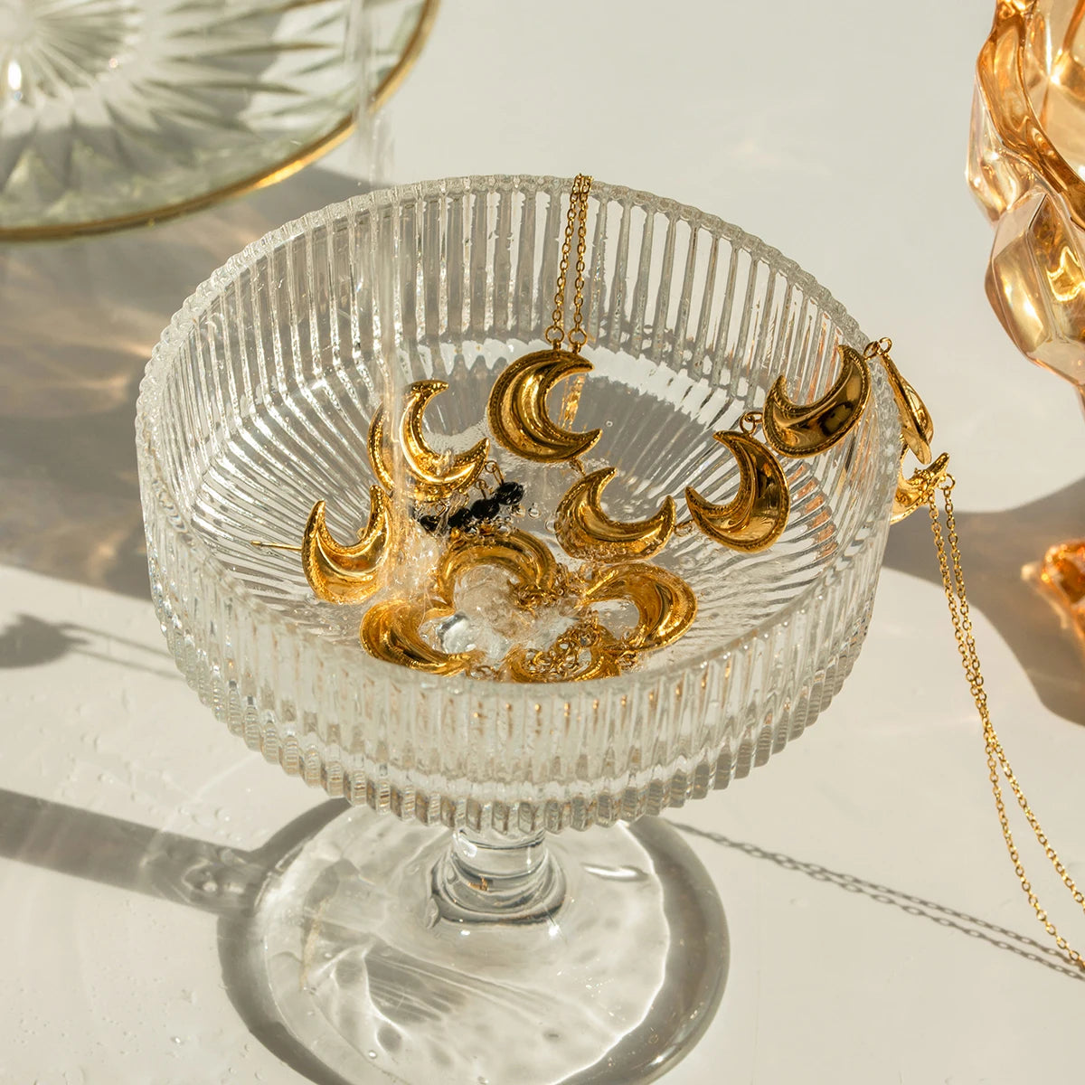 Celestial Moon Collection - Crystal Jewelry Set
