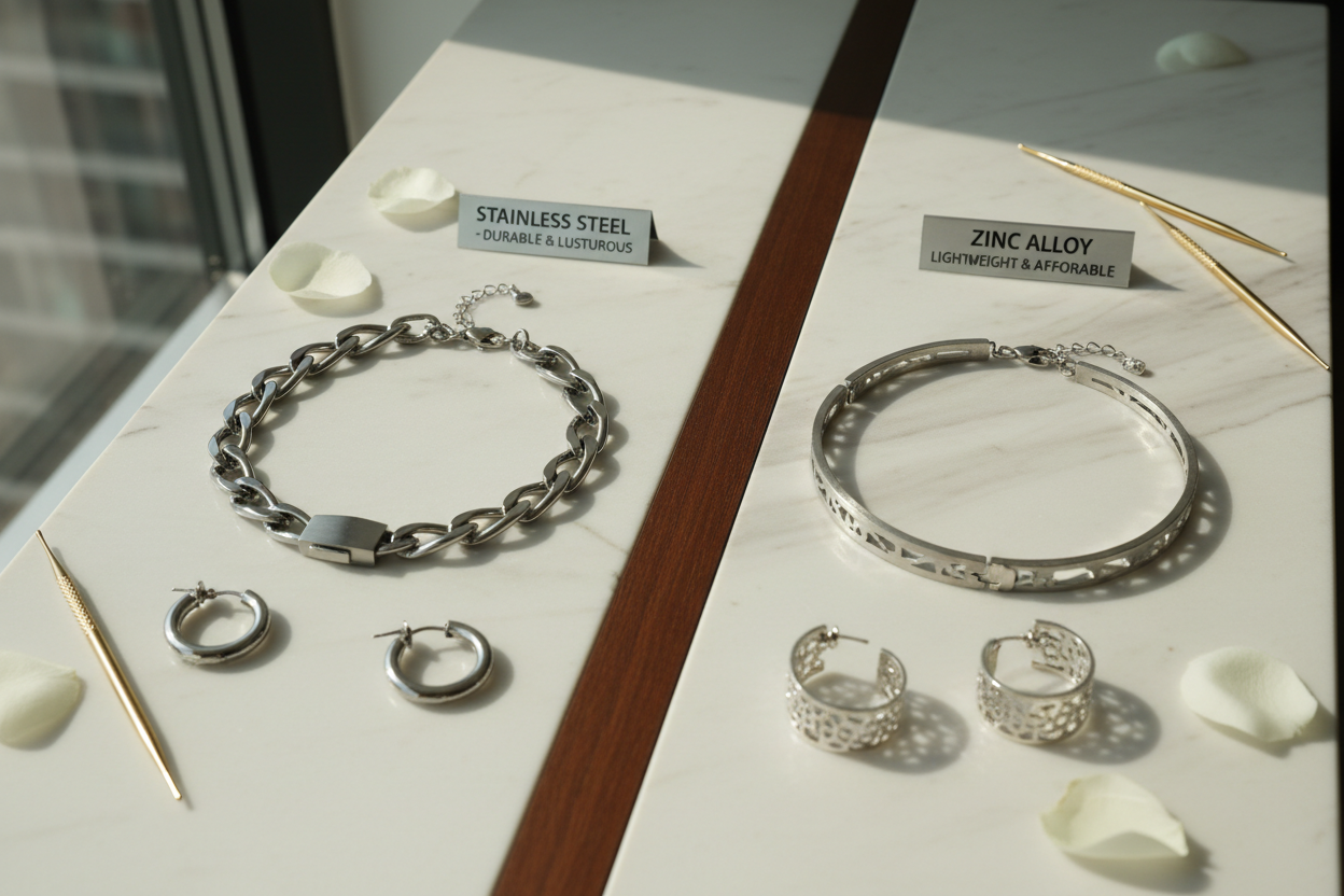 Stainless Steel vs Zinc Alloy